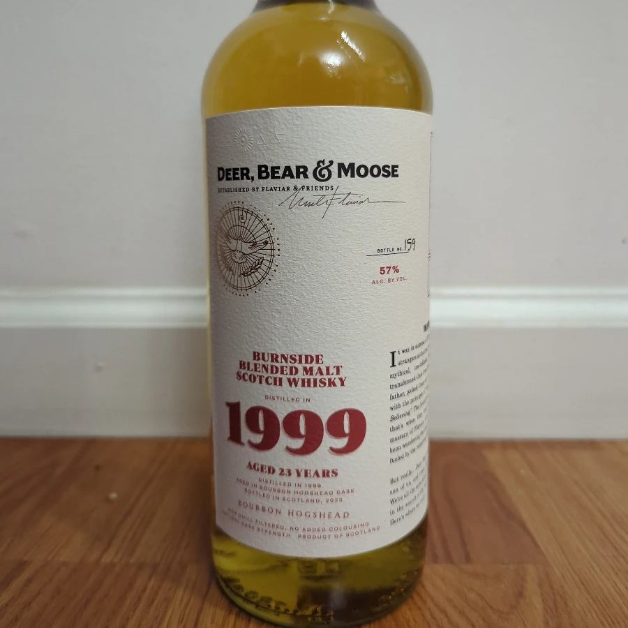 Burnside 1999 23 Year Blended Malt (Deer, Bear, & Moose)