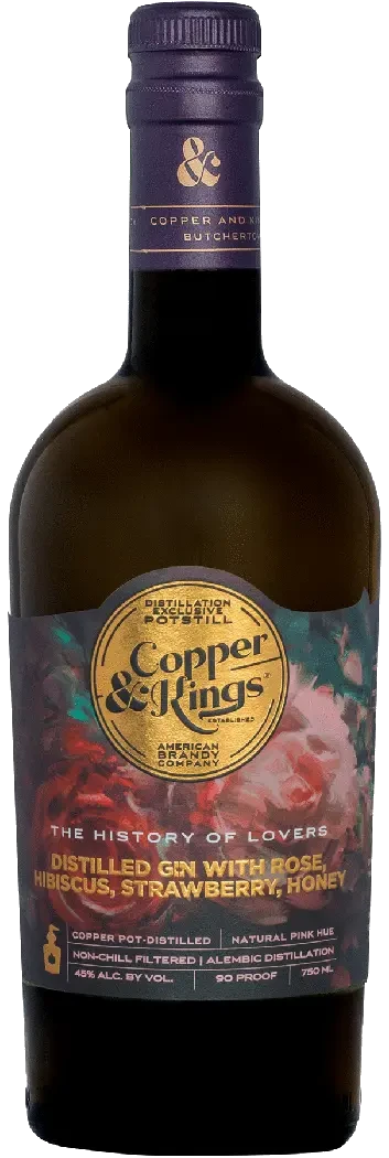 Copper & Kings The History of Lovers Rose Gin