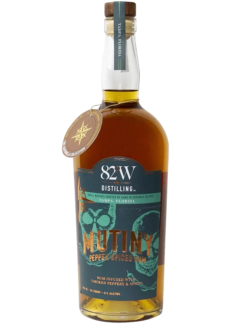 82 West Mutiny Pepper Spiced Rum