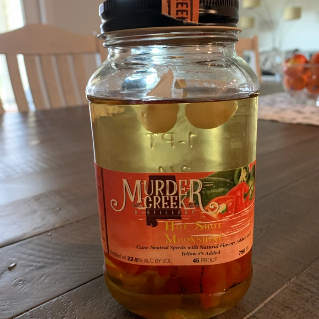 Murder Creek Distillery Hot Shot Moonshine
