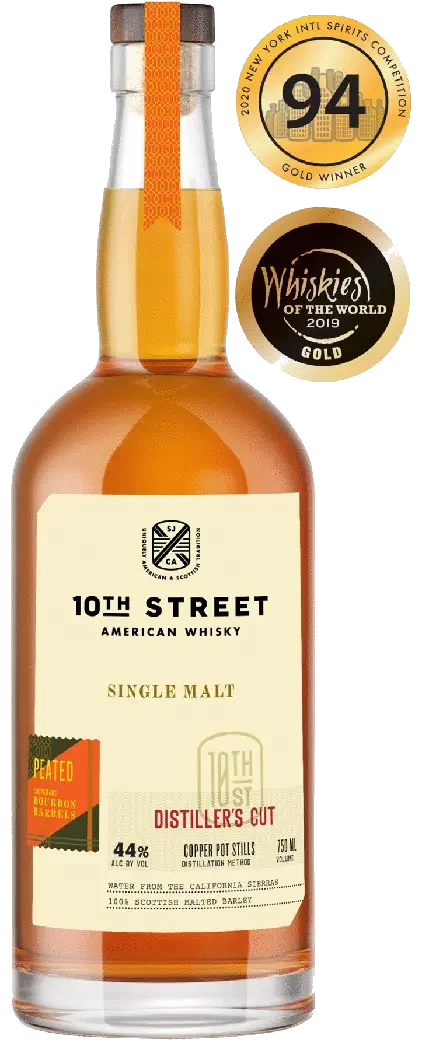 10th Street Distiller's Cut Peated Single Malt