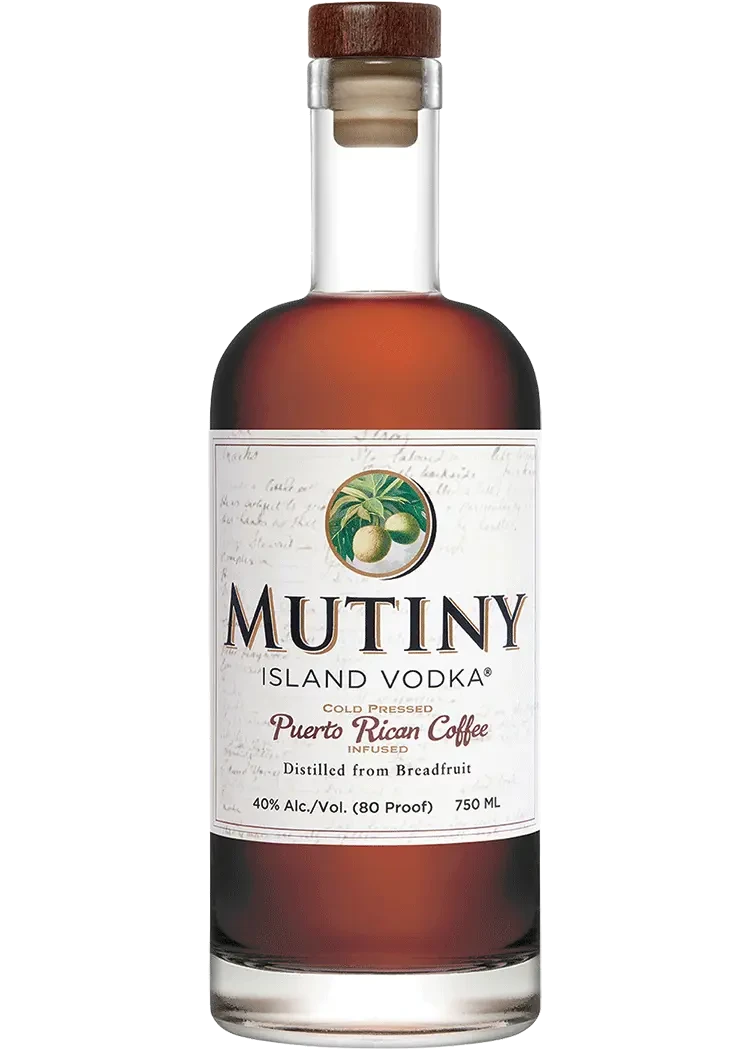 Mutiny Island Puerto Rican Coffee Infused Vodka