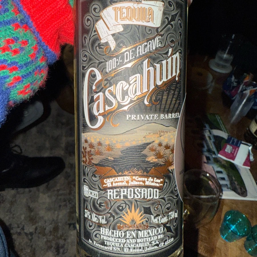 Cascahuin Private Barrel French Oak Reposado (Alamo City Liquor)