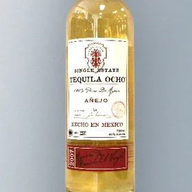 Tequila Ocho Añejo El Vergel 2007