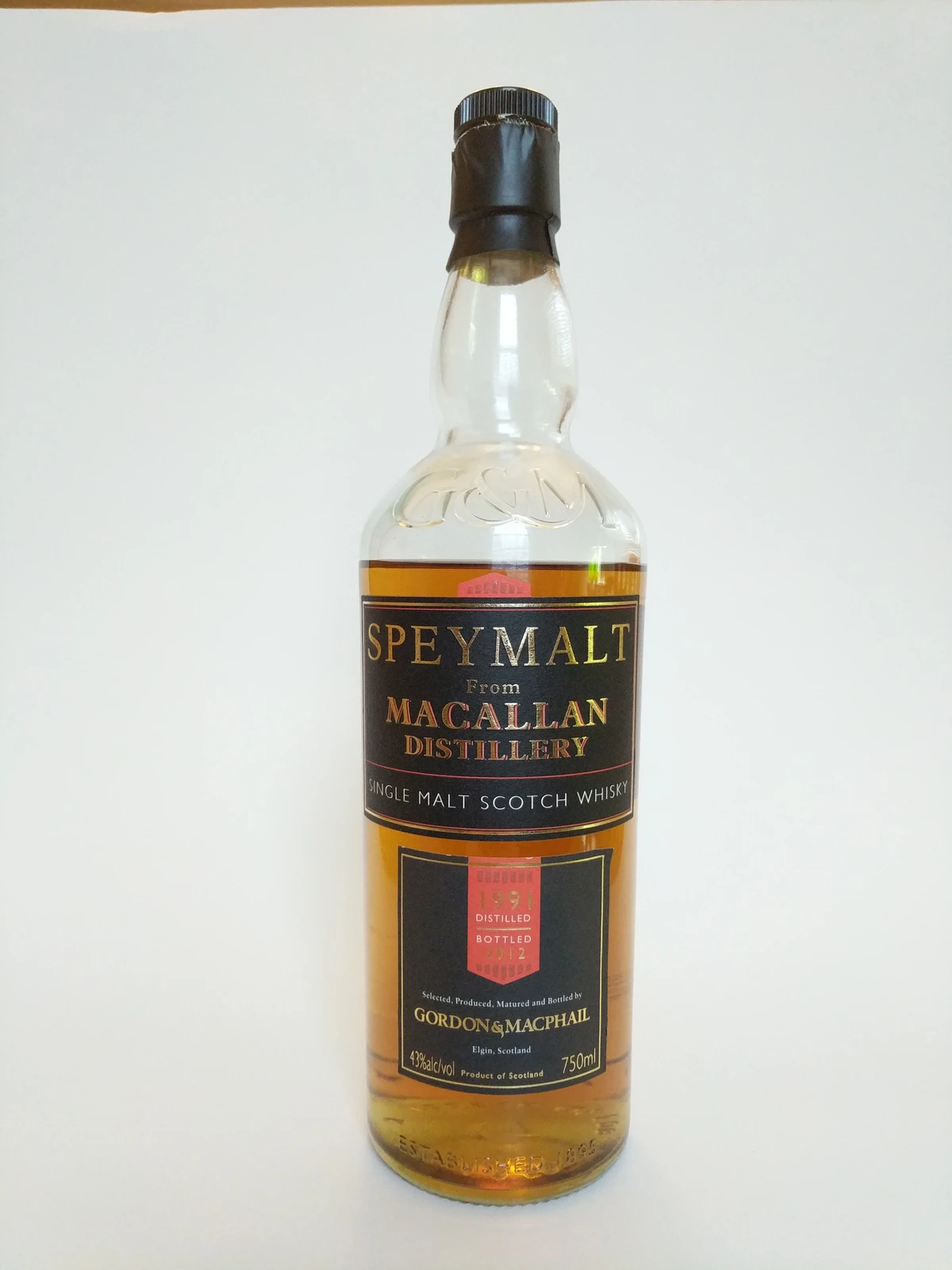 Macallan 1991 Speymalt (Gordon & MacPhail)