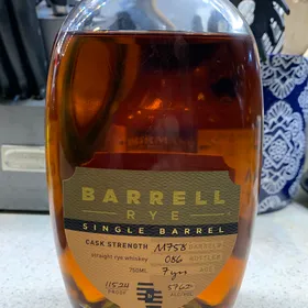 Barrell Rye Single Barrel #M758