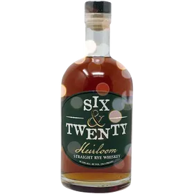 Six & Twenty Heirloom Straight Rye Whiskey