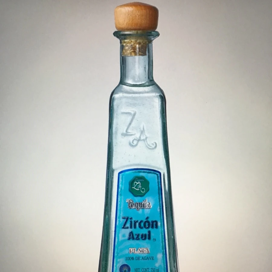 Zircón Azul Plata