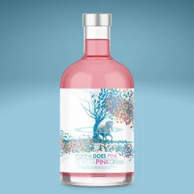 Poppa does peach blasta pink gin