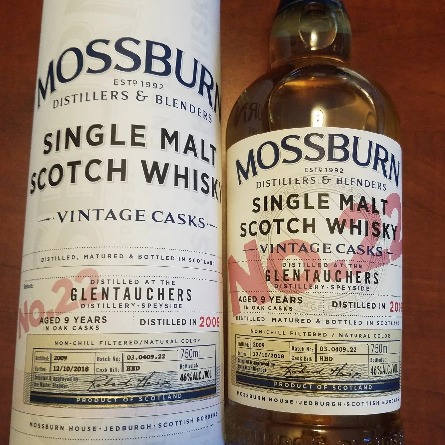 Mossburn Vintage Casks No. 22 Glentauchers 2009