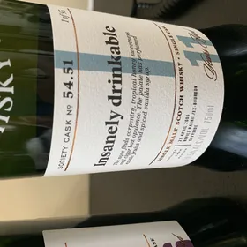 Insanely drinkable 54.51 (SMWS)