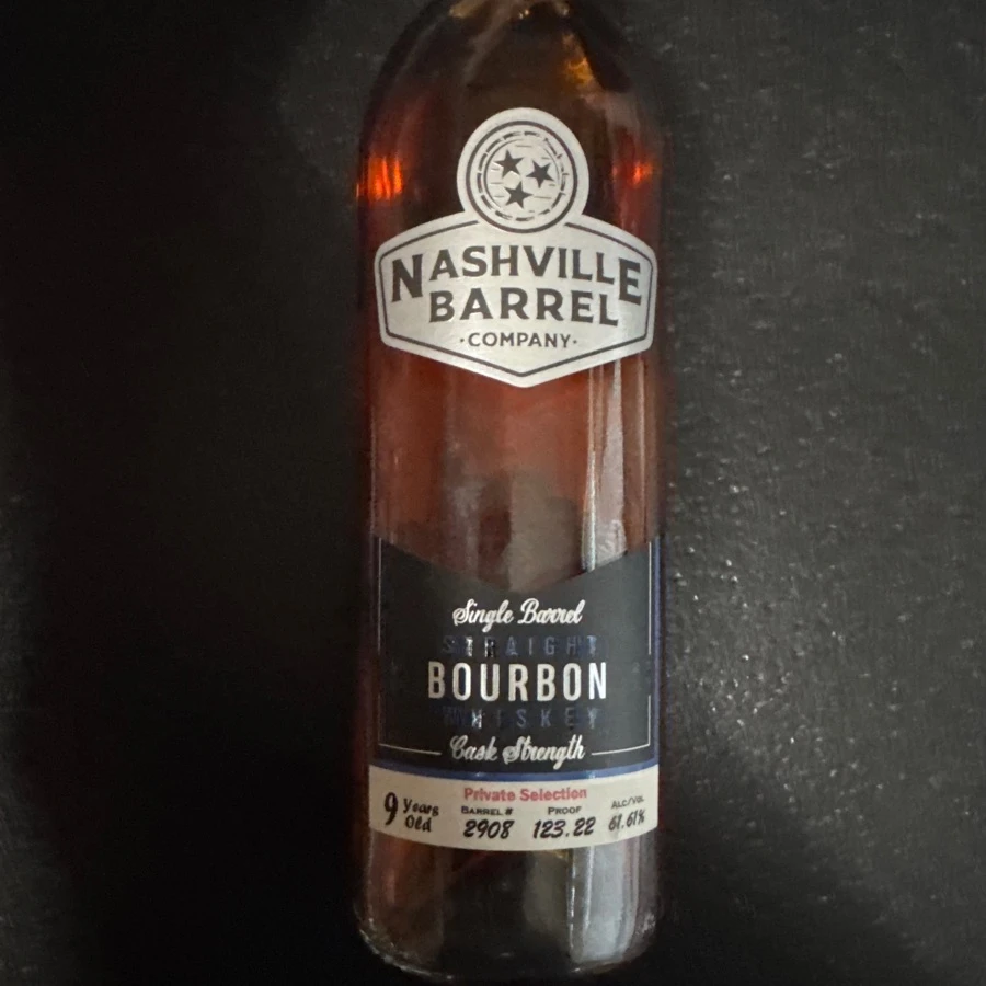 Nashville Barrel Company Single Barrel Cask Strength (Barrel 2908)