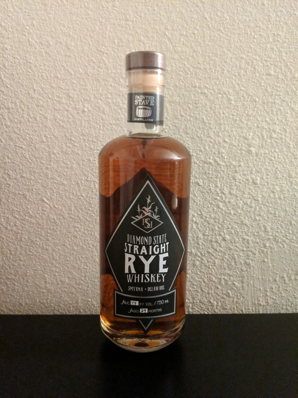 Diamond State Straight Rye Whiskey