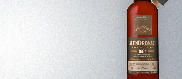 GlenDronach 1994 27 Year Oloroso Sherry Puncheon Cask #5080