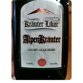 Alpen krauter amaro alle erbe