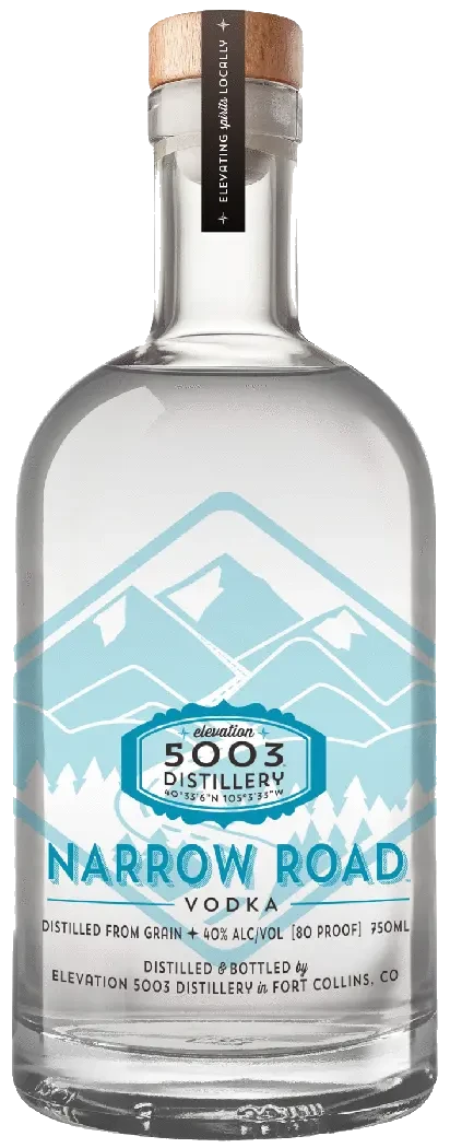 Elevation 5003 Narrow Road Vodka