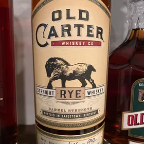 Old Carter Straight Rye Batch 4 (2019 Release)