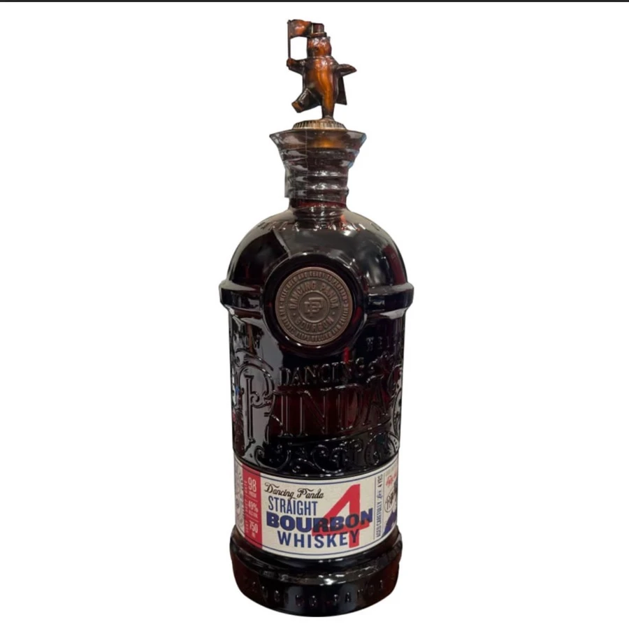Dancing Panda Straight Bourbon Whiskey - 4 Year