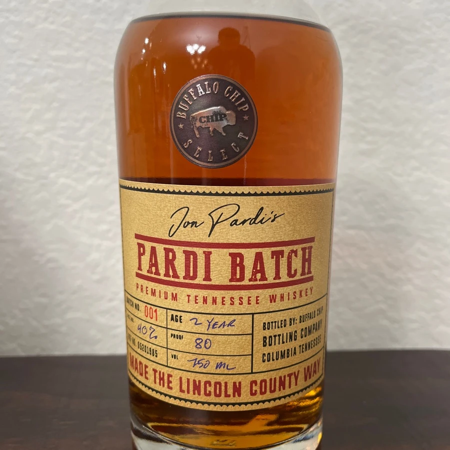 Jon Pardi's Pardi Batch Premium Tennessee Whiskey