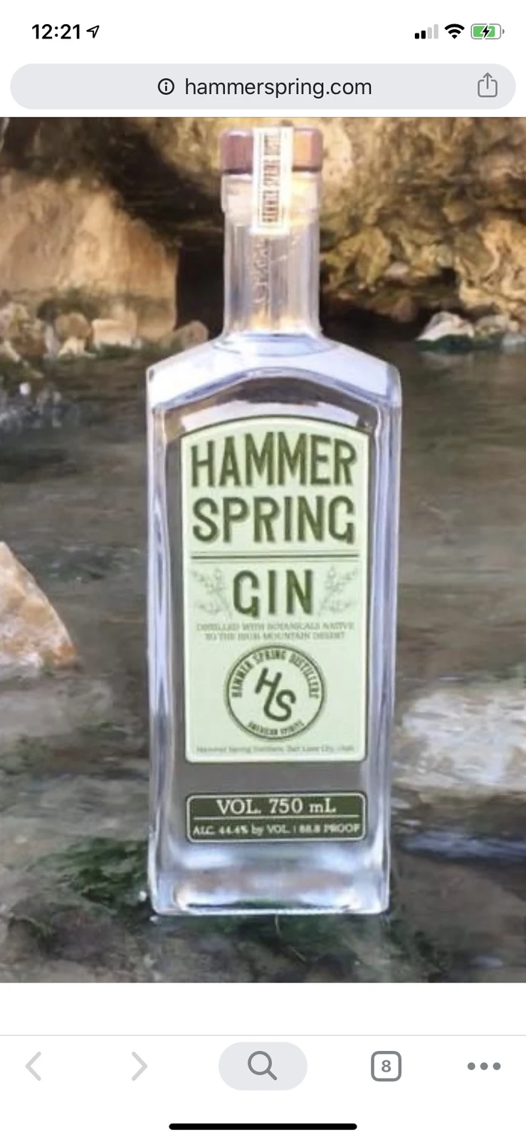 Hammer Spring Gin