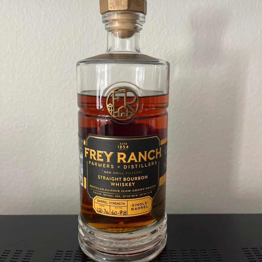 Frey Ranch Straight Bourbon Whiskey Private Barrel Select Red Hill Liquor