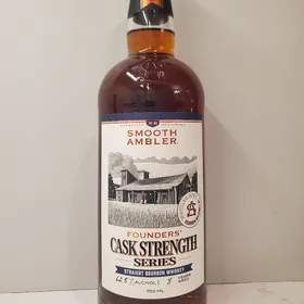 Smooth Ambler Founders' Cask Strength Series Straight Bourbon Whiskey (Batch 7)