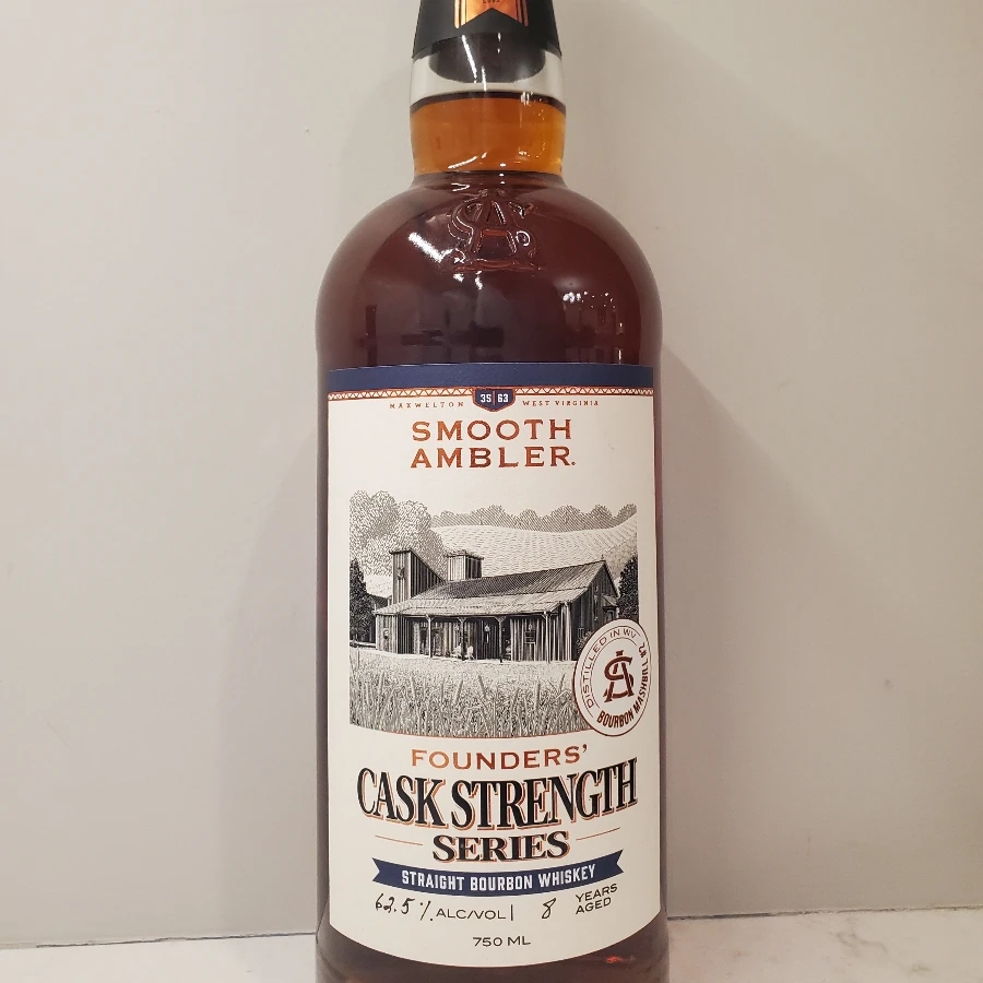 Smooth Ambler Founders' Cask Strength Series Straight Bourbon Whiskey (Batch 7)