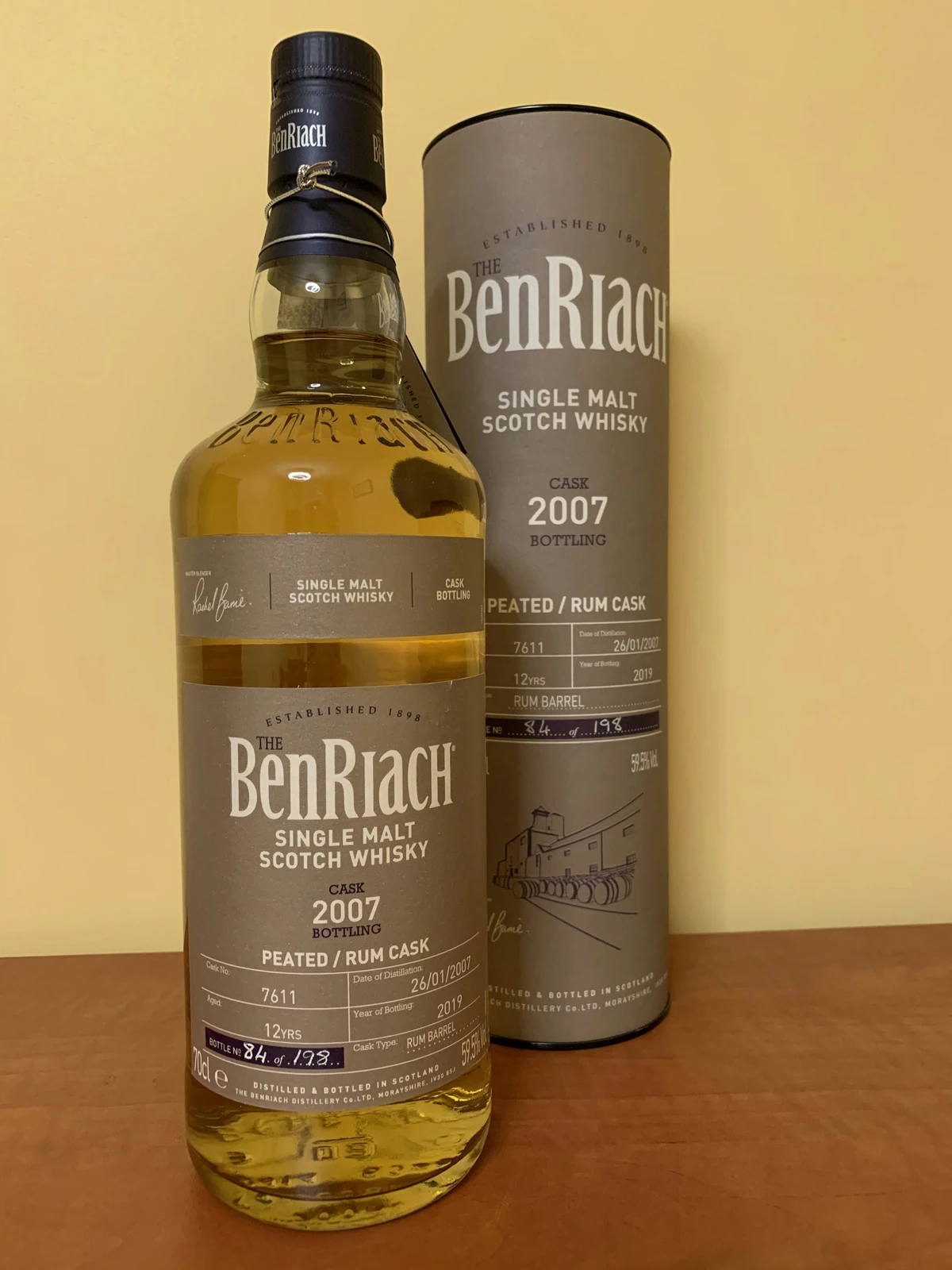 BenRiach 2007 Single Cask #7611