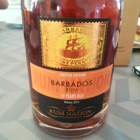 Rum Nation Barbados 10 years old