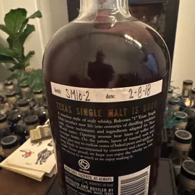 Balcones Texas Single Malt SM18-2 - 2/18/18