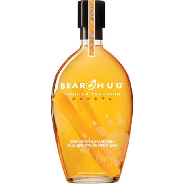 Bear Hug Papaya Infused Tequila