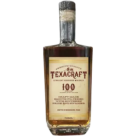 Texacraft straight bourbon whiskey