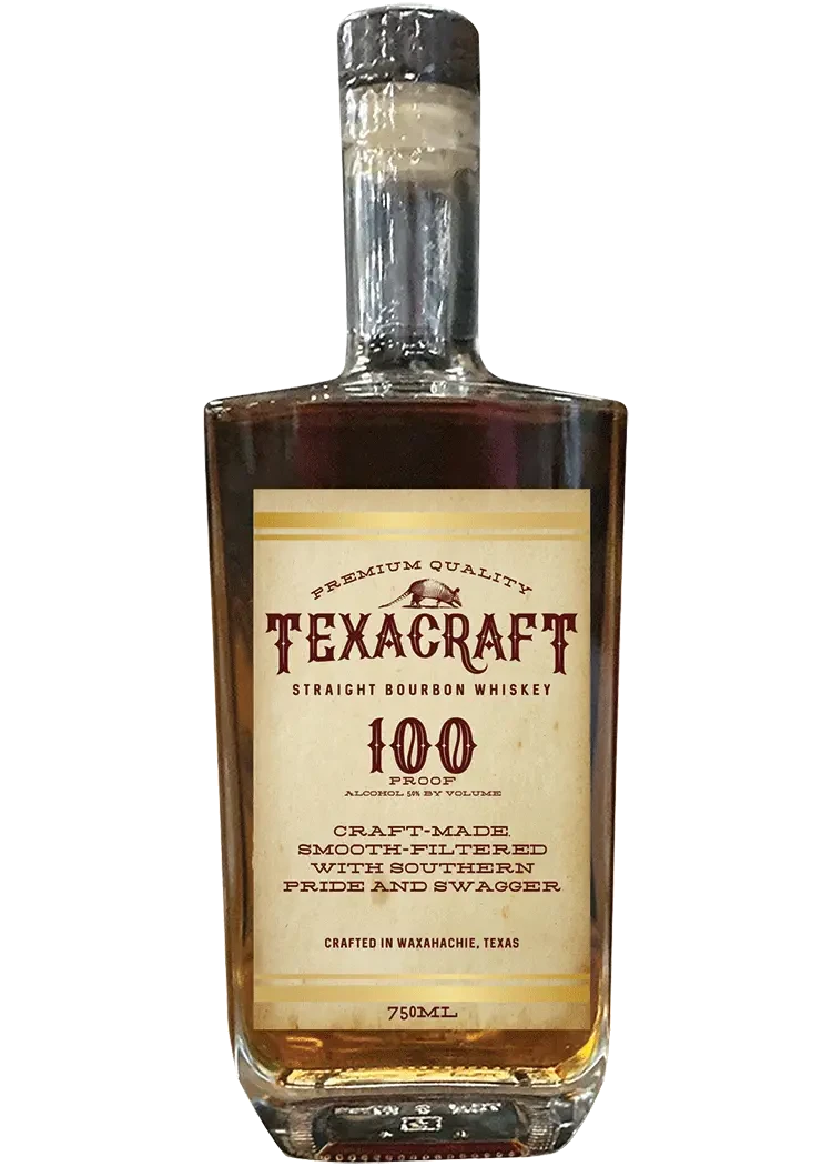 Texacraft straight bourbon whiskey
