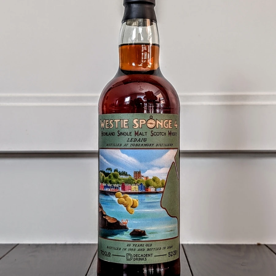 Whisky Sponge Ledaig 1995 29 Year Single Malt Scotch Whisky