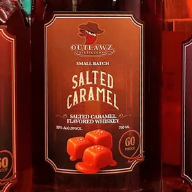 Outlawz Distillery Small Batch Salted Caramel Whiskey