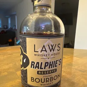 Laws Whiskey House Ralphie's Reserve Straight Bourbon Whiskey