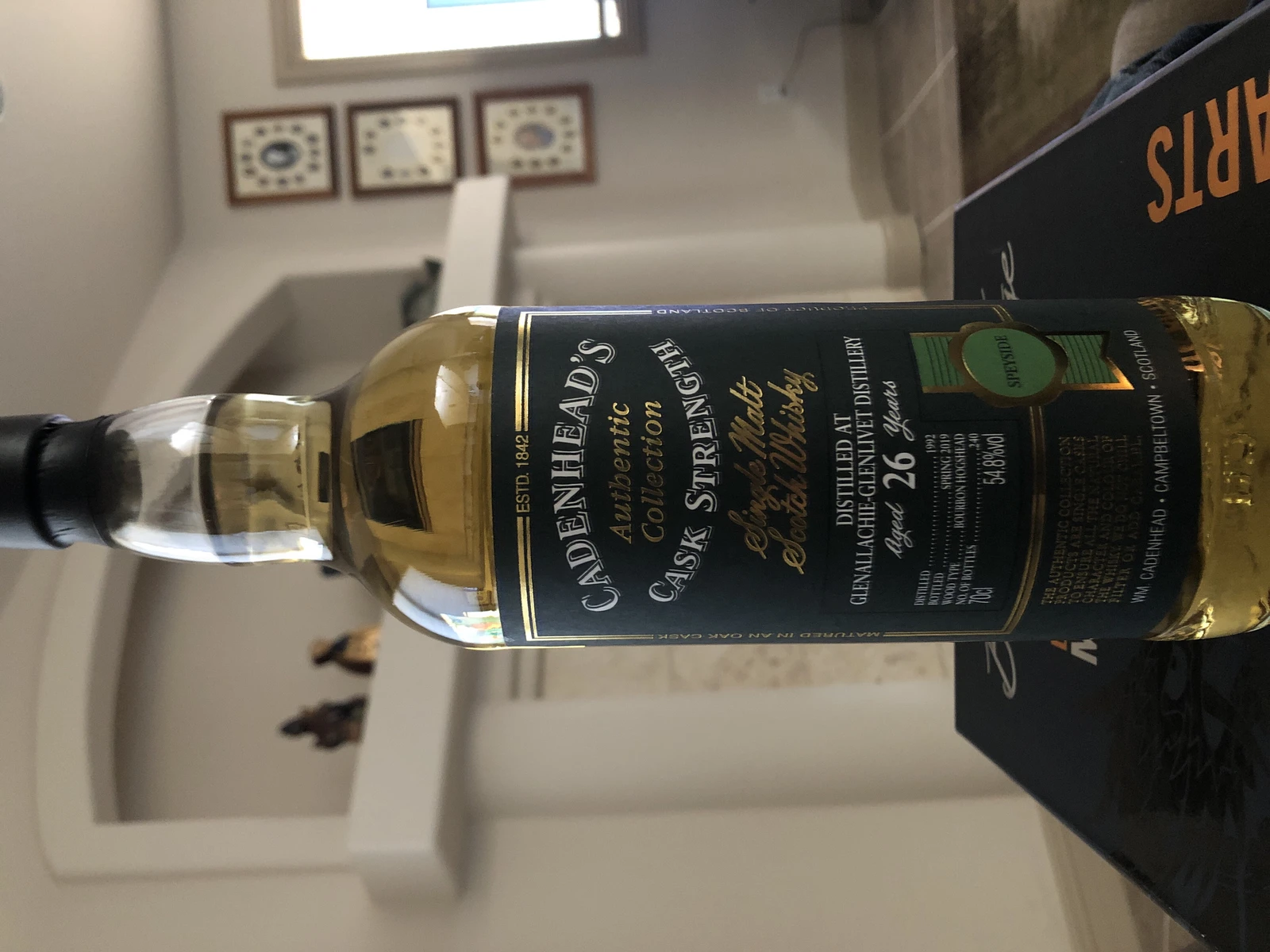 Glenallachie-Glenlivet 26 Year Authentic Collection (Cadenhead's)