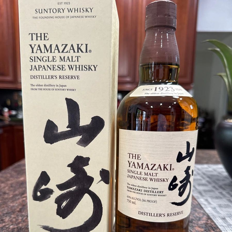 The Yamazaki Single Japanese Whisky Distiller's Reserve