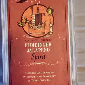 Journeyman Distillery Humdinger Jalapeno Spirit