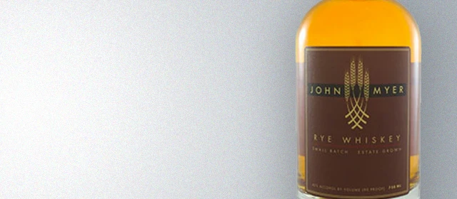 John Myer Rye Whiskey