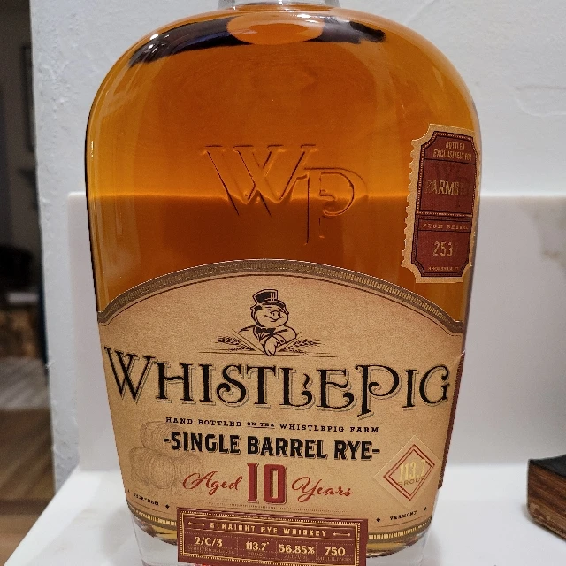 Whistlepig 10 Year Farmstay Barrel 2532