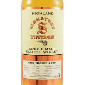 AUCHROISK 12 Signatory Vintage