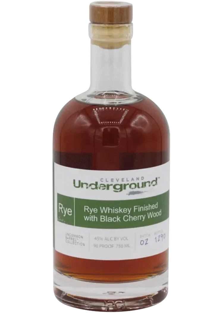 Cleveland Underground Rye Whiskey Finished with Black Cherry Wood