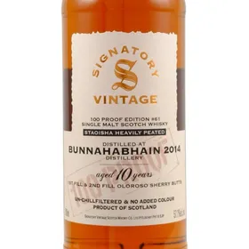 Signatory Vintage Bunnahabhain 2014 (Staoisha) 10 Year