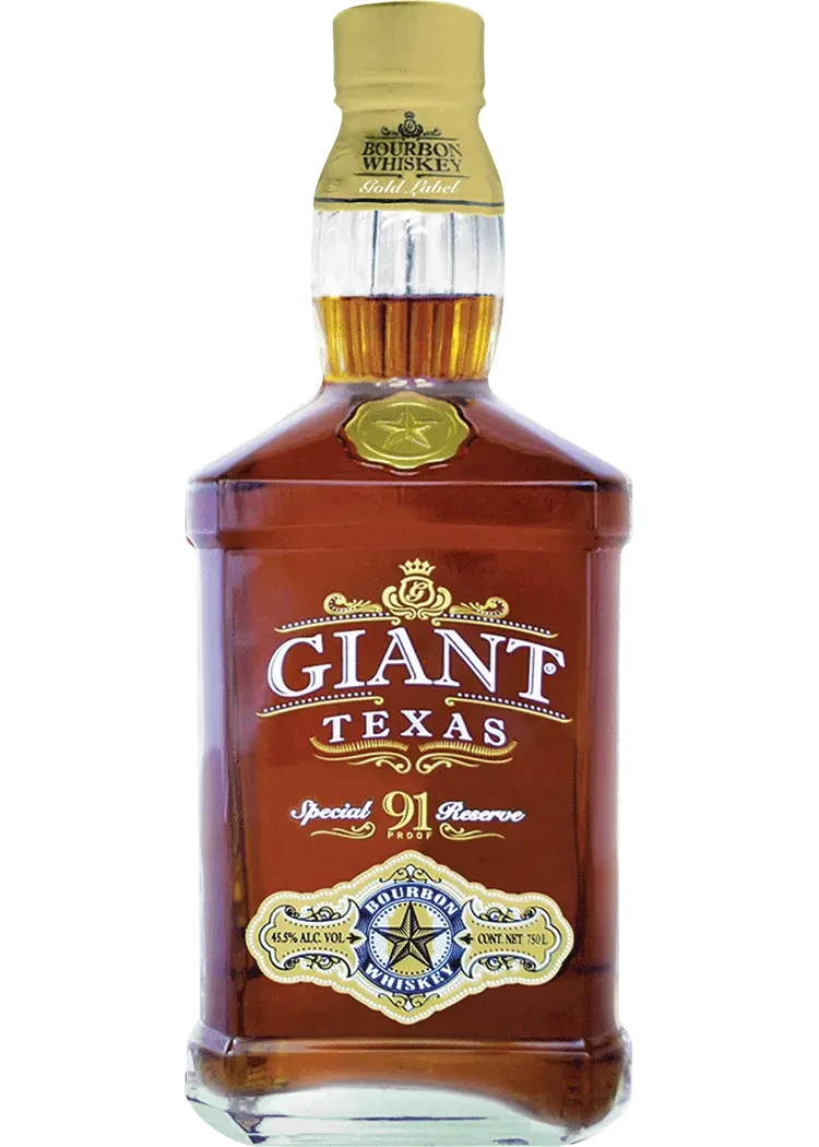 Giant Texas Gold Label Bourbon