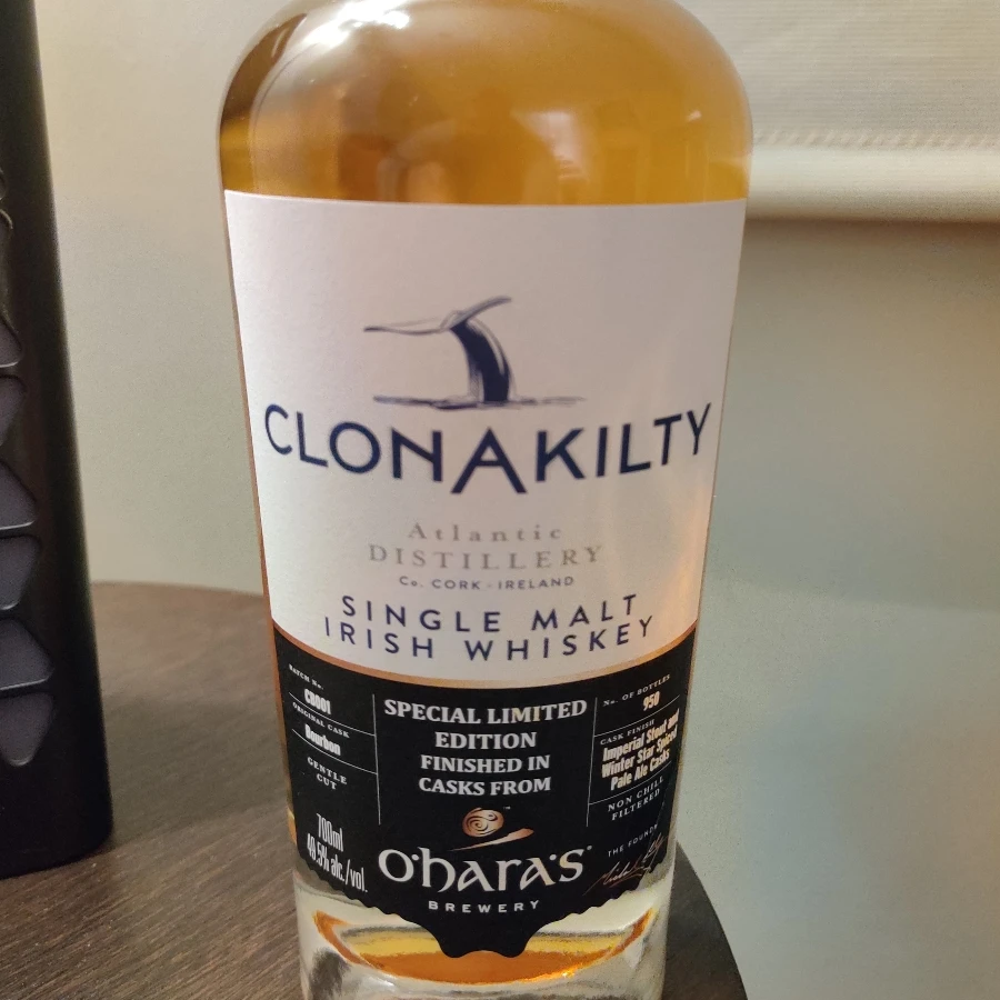 Clonakilty O'Hara's Imperial Stout + Winter Star Spiced Pale Ale Cask Finish