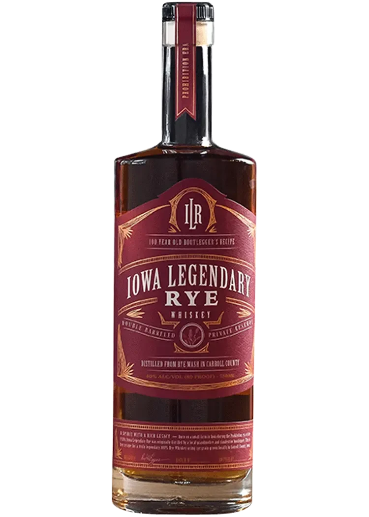 Iowa Legendary Rye Whiskey Private Reserve