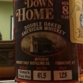 Down Home Doubled Oaked American Whiskey