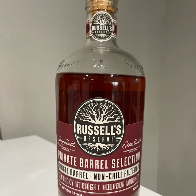 Russell's Reserve Private Barrel Selection Single Barrel #19-1760