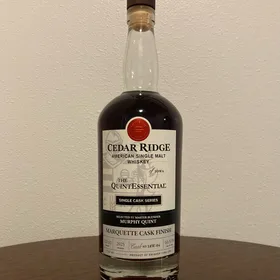 Cedar Ridge The QuintEssential 
Marquette Cask Finish